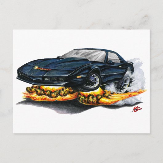 Kitt Pontiac Trans Am Postkarte (Vorderseite)