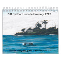 Kitt Shaffer 2020 Grenada Zeichenkalender