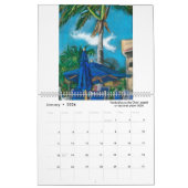 Kitt Shaffer 2020 Grenada Zeichnungen großen Kalen Kalender (Jan 2026)