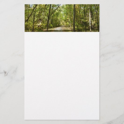 Kittamaquandi-Lehrpfad in Columbia Maryland Briefpapier (Vorderseite)