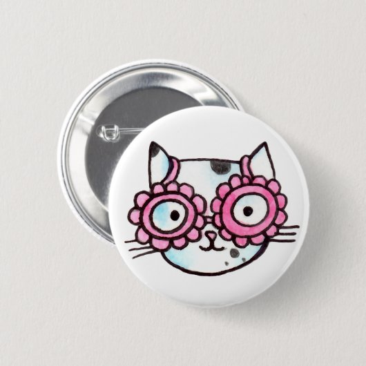 Kitteh Button (Vorne & Hinten)