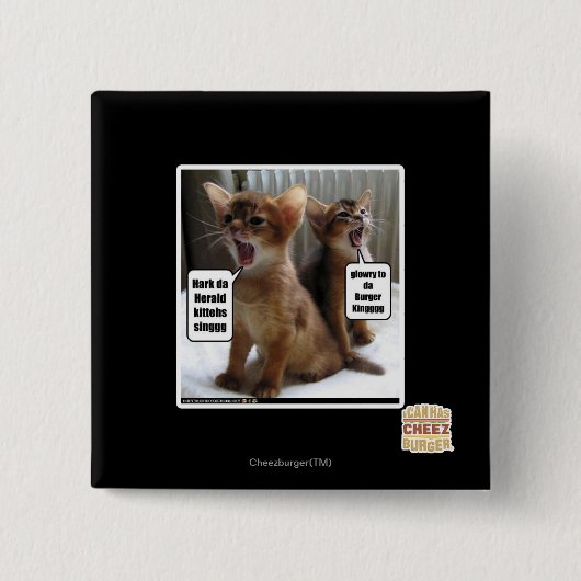 Kitteh Liede Button (Vorderseite)