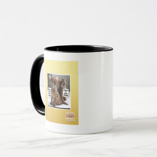 Kitteh Liede Tasse (Vorderseite Links)