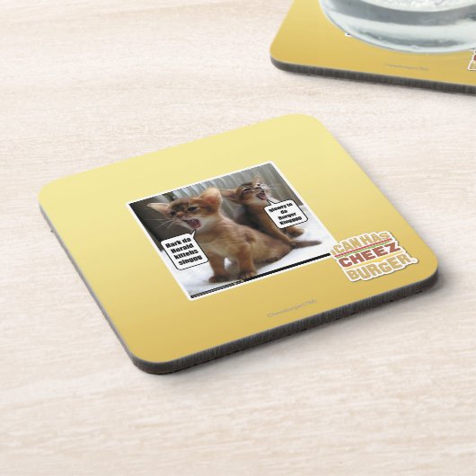 Kitteh Liede Untersetzer (Linke Seite)