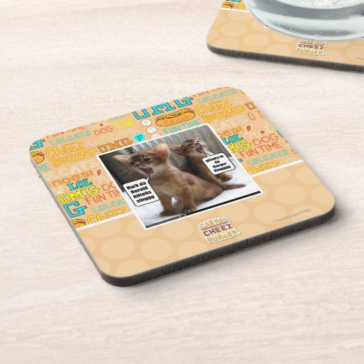 Kitteh Liede Untersetzer (Linke Seite)