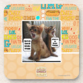 Kitteh Liede Untersetzer (Vorderseite)