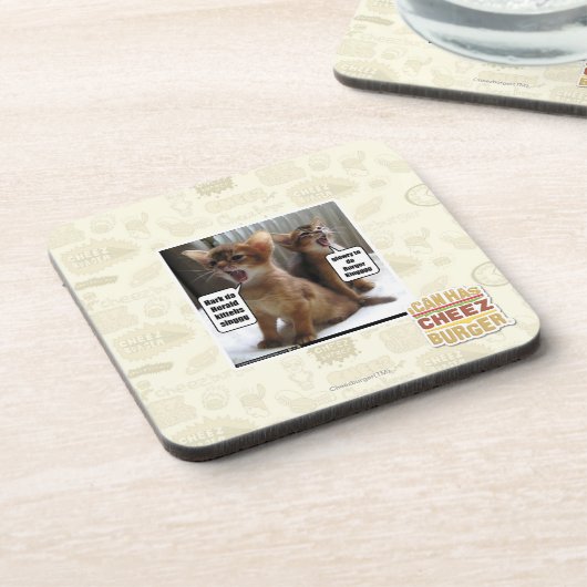 Kitteh Liede Untersetzer (Linke Seite)