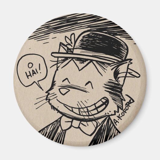 Kitteh Magnet (Vorne)