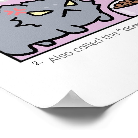 Kitteh-Tones-Poster Poster (Ecke)