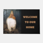 Kittelsen - White-Bar King Valemon Fußmatte (Vorderseite)