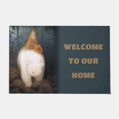 Kittelsen - White-Bar King Valemon Fußmatte (Vorderseite)