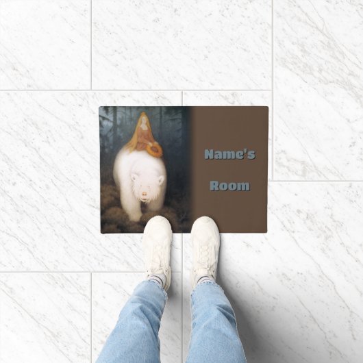 Kittelsen - White-Bar King Valemon Fußmatte (Indoor)