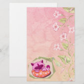 Kitten-4 Stationery Briefpapier (Vorne/Hinten)