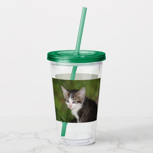 Kitten Acryltrinkbecher (Rückseite)