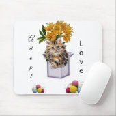Kitten Adoption Liebe Maus Pad! Mousepad (Mit Mouse)