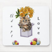 Kitten Adoption Liebe Maus Pad! Mousepad (Vorne)