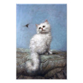 Kitten and Bee, Carl Kahler Fotodruck (Vorne)