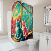 Kitten Art Duschvorhang (Beispiel)