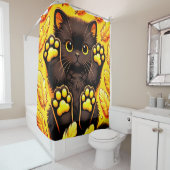 Kitten Art Duschvorhang (Beispiel)