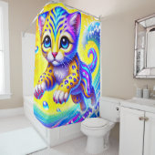 Kitten Art Duschvorhang (Beispiel)
