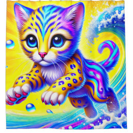 Kitten Art Duschvorhang