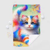 Kitten Art Golfhandtuch (Insitu)
