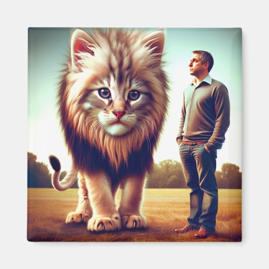 Kitten Art Magnet (Vorne)