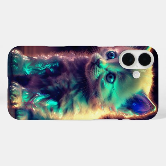 Kitten Art Phone Case (Rückseite (Horizontal))