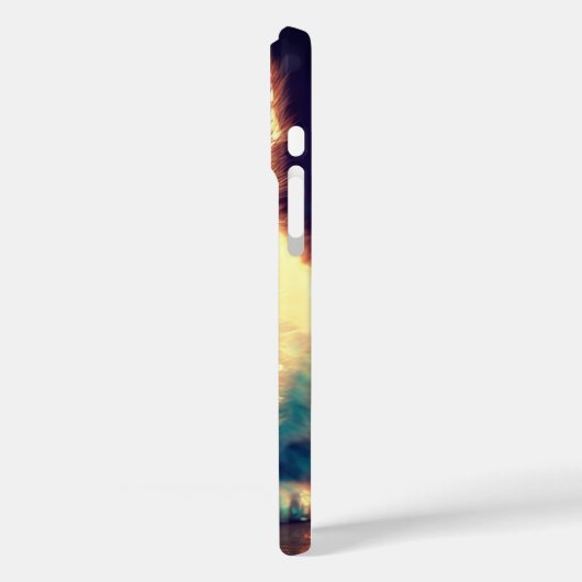 Kitten Art Phone Case (Rückseite / Links)