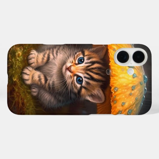 Kitten Art Phone Case (Rückseite (Horizontal))