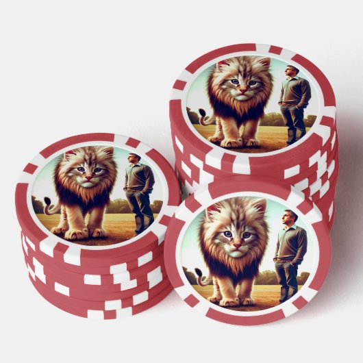 Kitten Art Pokerchips (Stapel)