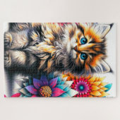 Kitten Art Puzzle (Horizontal)