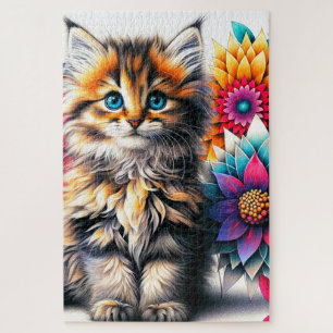 Kitten Art Puzzle
