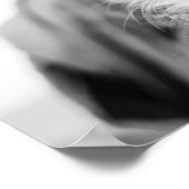 Kitten auf dem Stuhl Poster (Ecke)