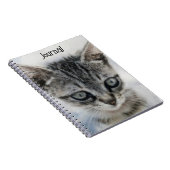 Kitten Baby Cat Art Journal Notizblock (Rechte Seite)