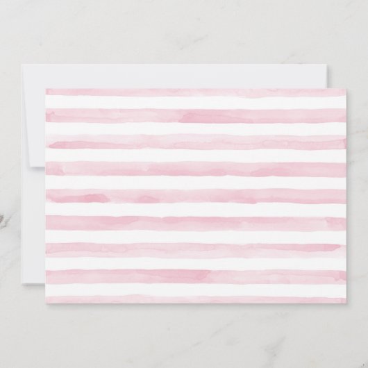 Kitten Baby Dusche Einladung (Rückseite)