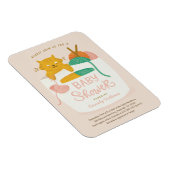 Kitten Baby Shower Magnet (Rechte Seite)