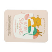 Kitten Baby Shower Magnet (Horizontal)