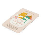 Kitten Baby Shower Magnet (Linke Seite)