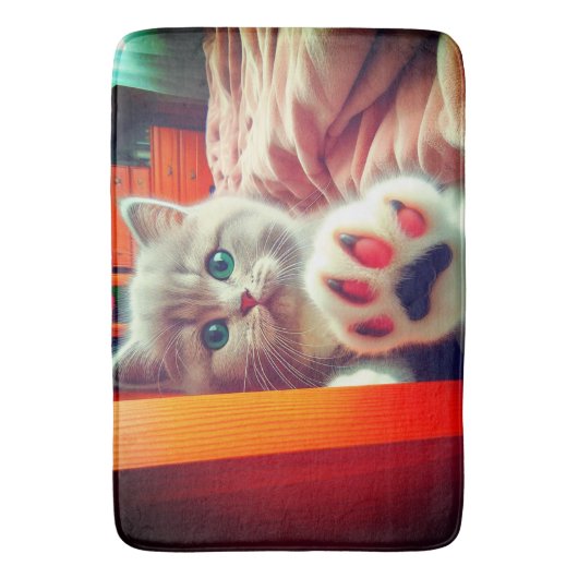 Kitten Badematte (Vorderseite Vertikal)