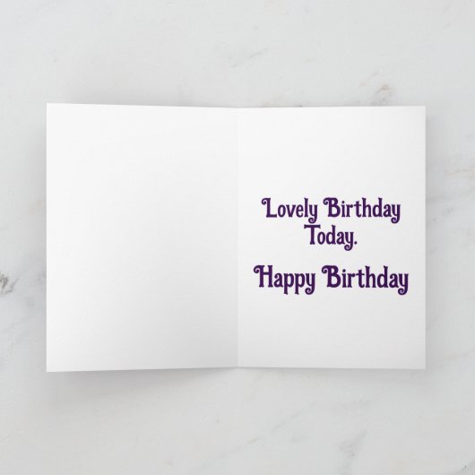 Kitten Birthday Grußkarte Karte (Innenseite)