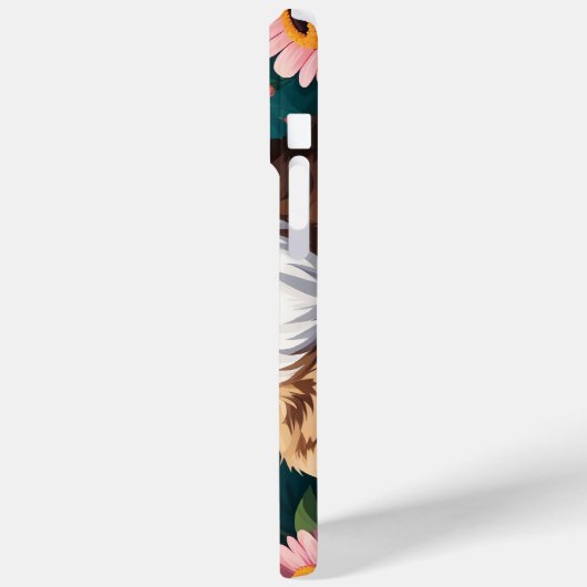 Kitten & Blume Case-Mate iPhone Hülle (Rückseite / Links)