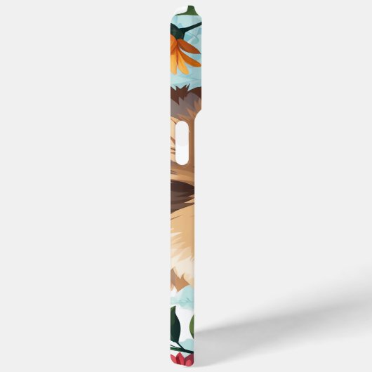 Kitten & Blume Case-Mate iPhone Hülle (Rückseite / Rechts)