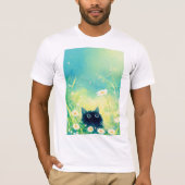 Kitten Blume Retreat T-Shirt (Vorderseite)