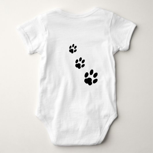 Kitten-Body Baby Strampler (Rückseite)