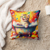 Kitten Bubble Bath Kissen (Decke)
