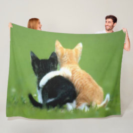 KITTEN BUDDIES FLEECEDECKE
