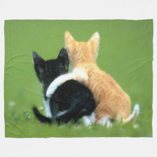 KITTEN BUDDIES FLEECEDECKE (Vorderseite (Horizontal))