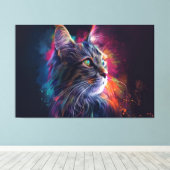 Kitten Canvas Print Picture 14 Leinwanddruck (Insitu (Holzboden))