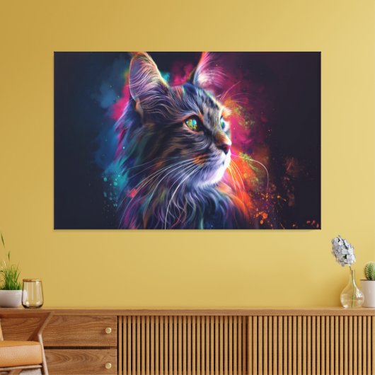 Kitten Canvas Print Picture 14 Leinwanddruck (Insitu (Wohnzimmer))